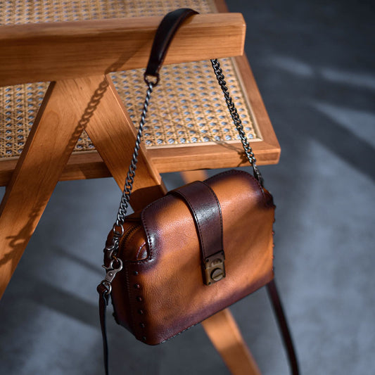 李記 | 原創真皮手工 | 柔らかい牛革の脇バ小方包192020號