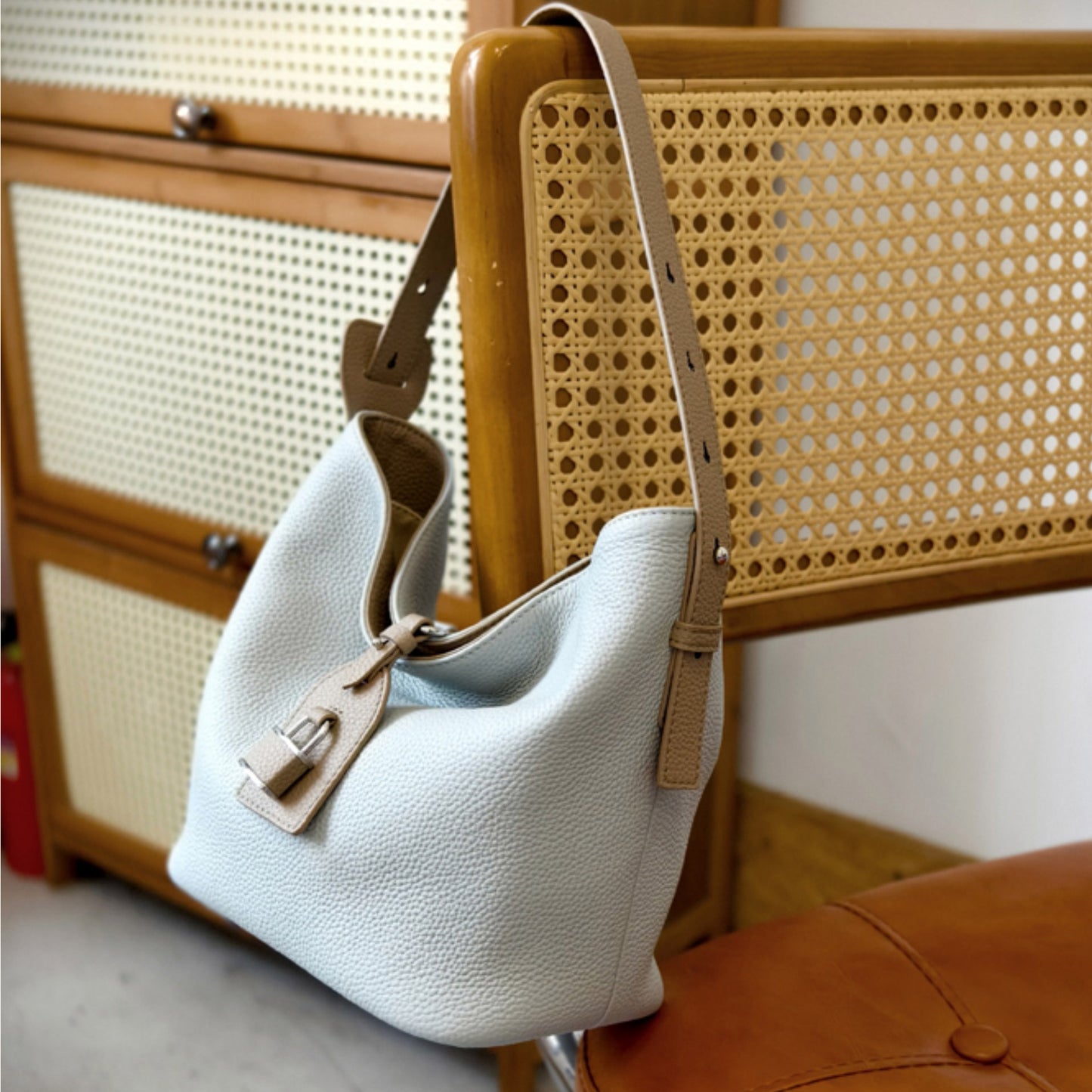 李記 | 原創手工真皮 | 可搭配不同場合の手提包XA9313號