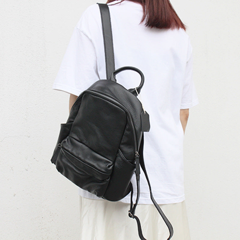 李記 | 原創手工真皮 | 日系い頭層牛革の後背包20801號