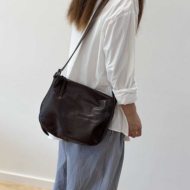 李記 | 原創手工真皮 | 日系で植鞣牛皮の港風包233018號