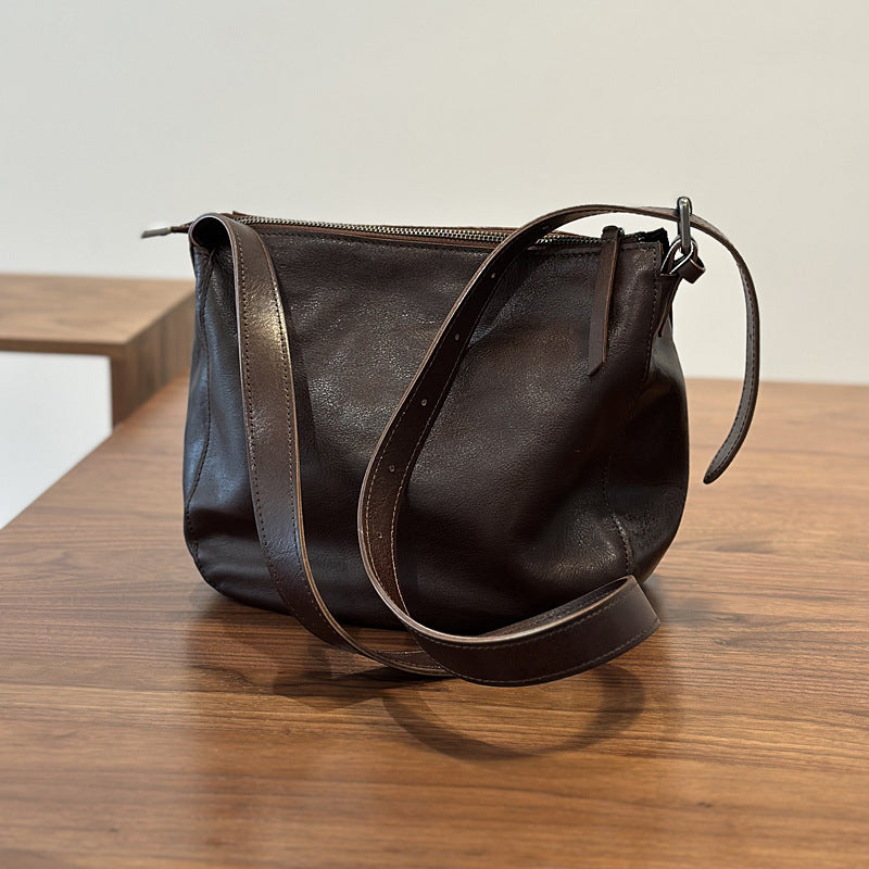 李記 | 原創手工真皮 | 日系で植鞣牛皮の港風包233018號