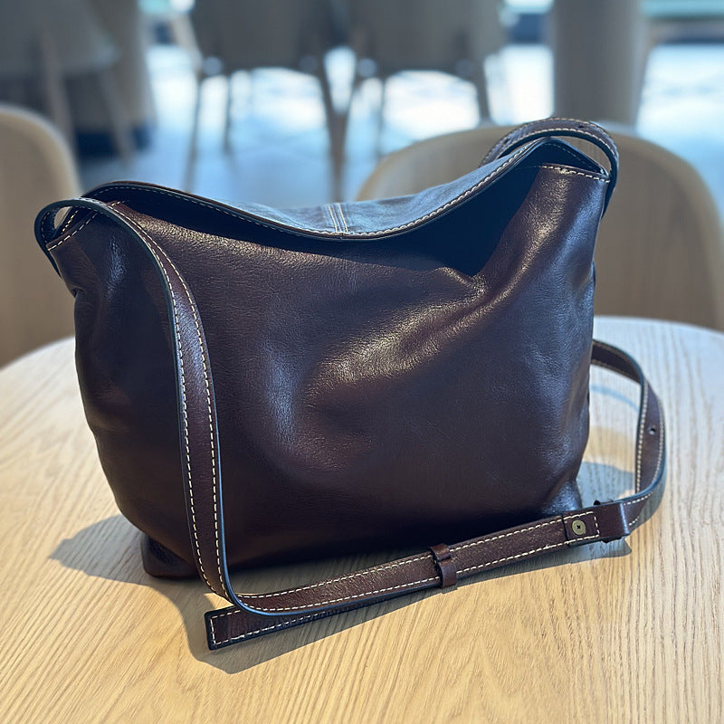 Li Ji | Original handmade leather | Soft texture and handmade handbag No. 24016