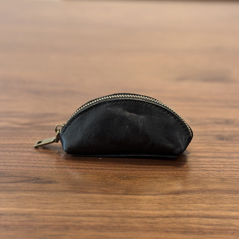 李記 | 原創手工真皮 | 収納バ本革ゼロ財布キ鑰匙包25024號