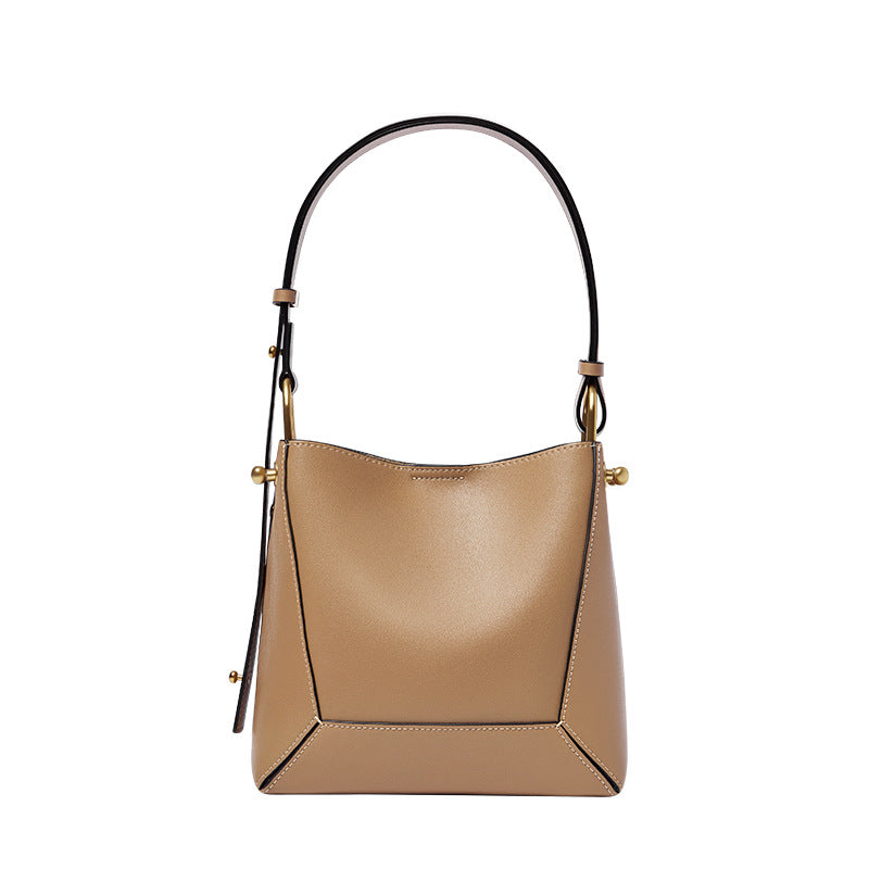 李記 | 原創手工真皮 | 人気の良い高級迷你水桶包41396號