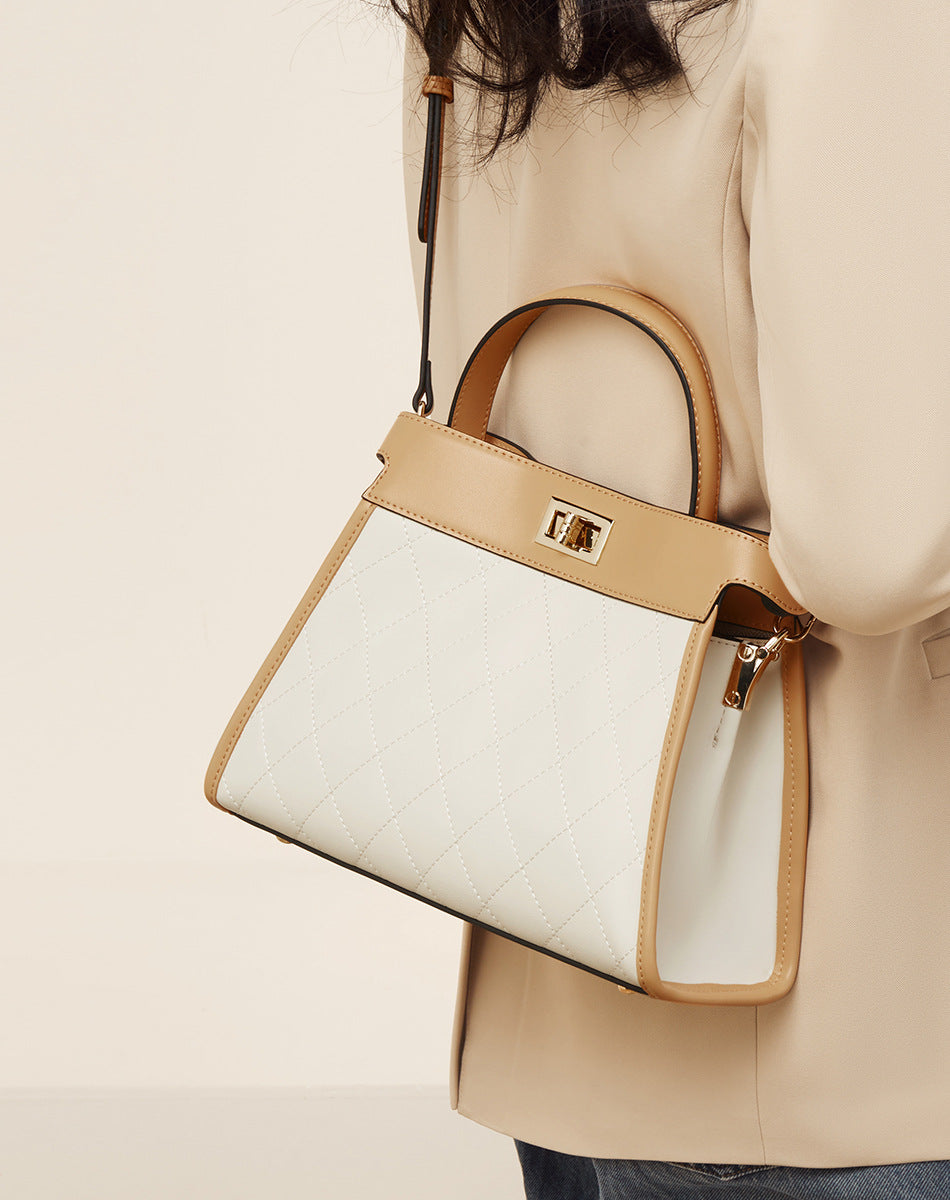 李記 | 原創手工真皮 | 軽量グ気質シ牛革手提包5011F號