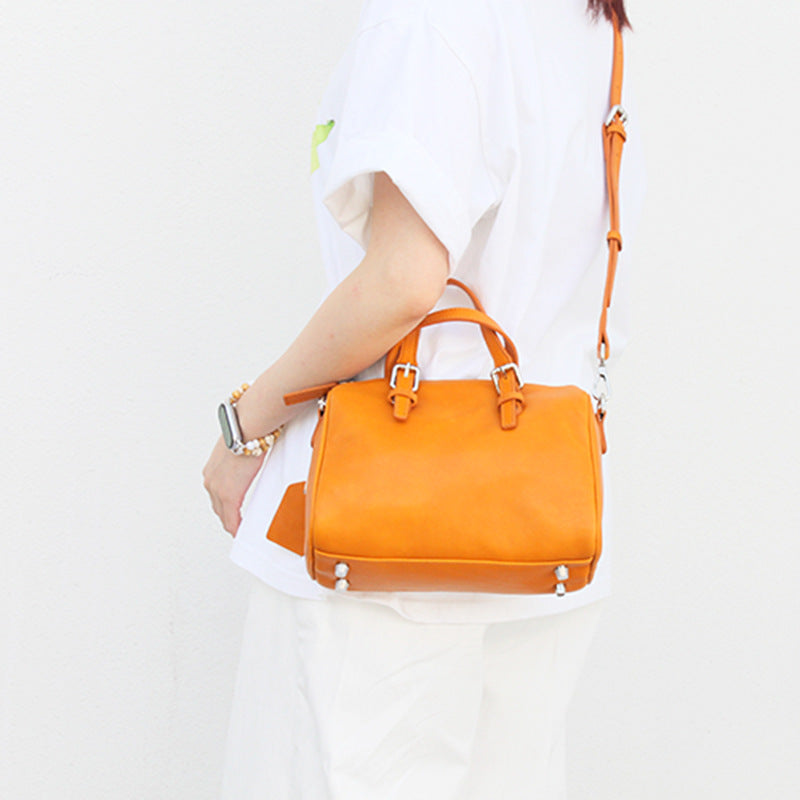 李記 | 原創手工真皮 | 簡約實用款い波士頓包61715號