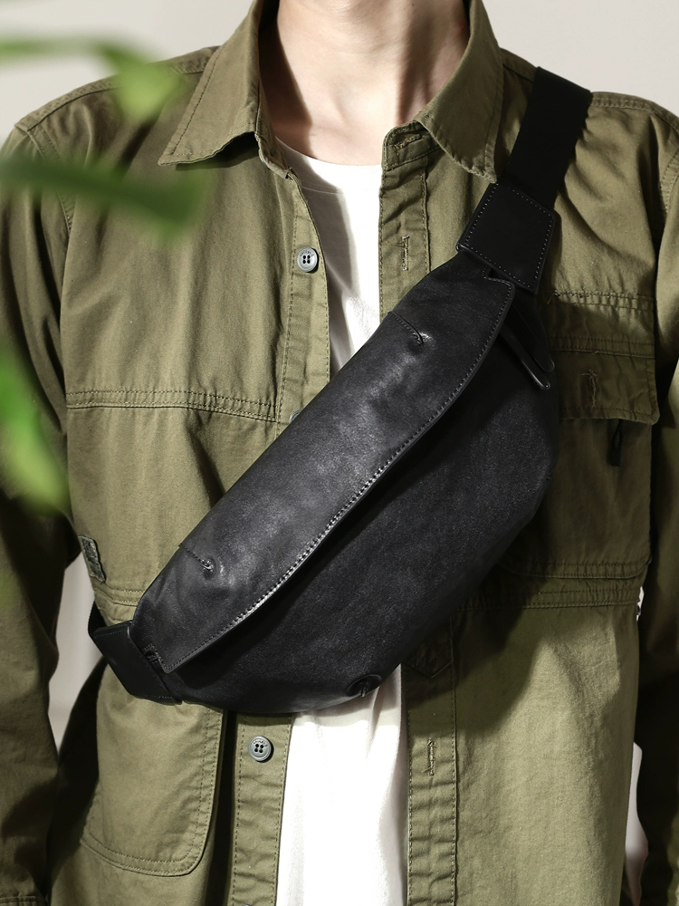 李記 | 原創手工真皮 | 出門一包搞掂の胸包6212號