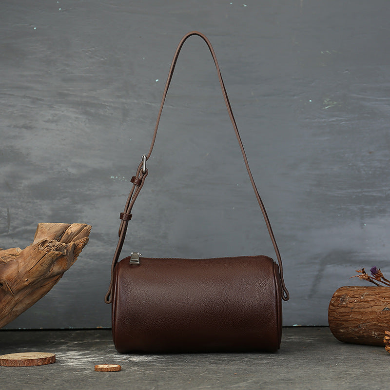 李記 | 原創手工真皮 | 一拎即走的輕奢の枕頭包6617號