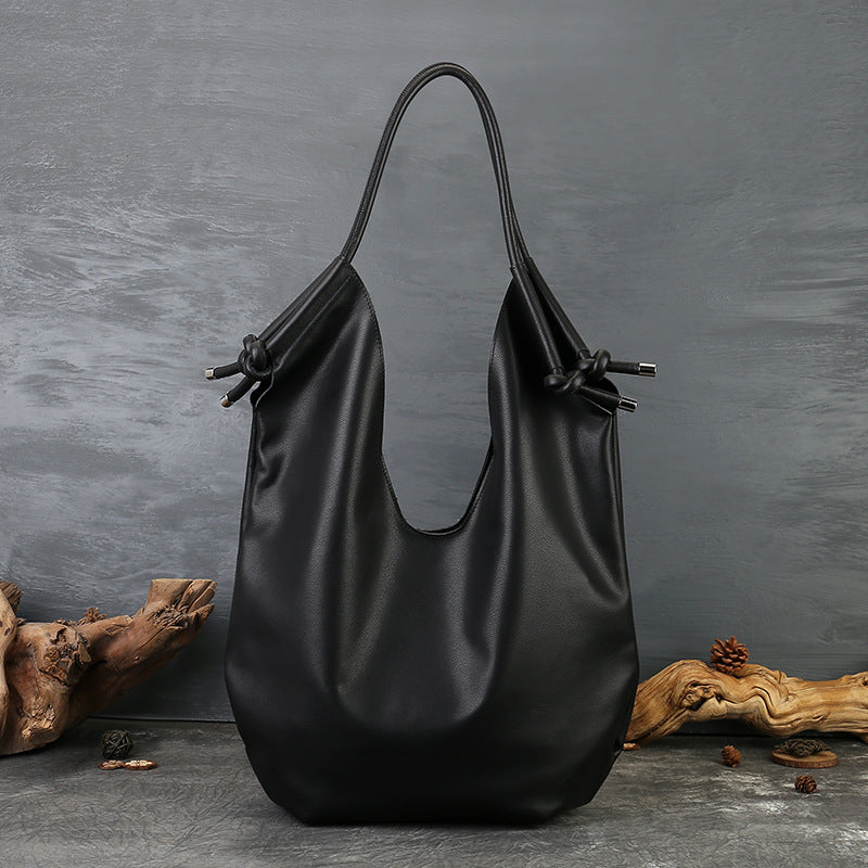 李記 | 原創手工真皮 | 歐美人気款~軟皮托特包6722號