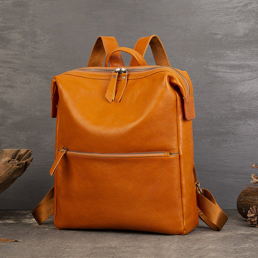 李記 | 原創手工真皮 | 男女可背バ經典款後背包6729號