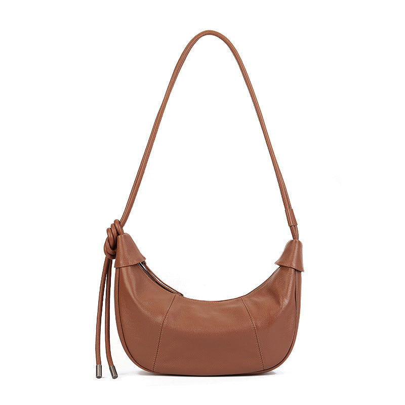 李記 | 原創手工真皮 | 植鞣系列通勤の月亮包6785號