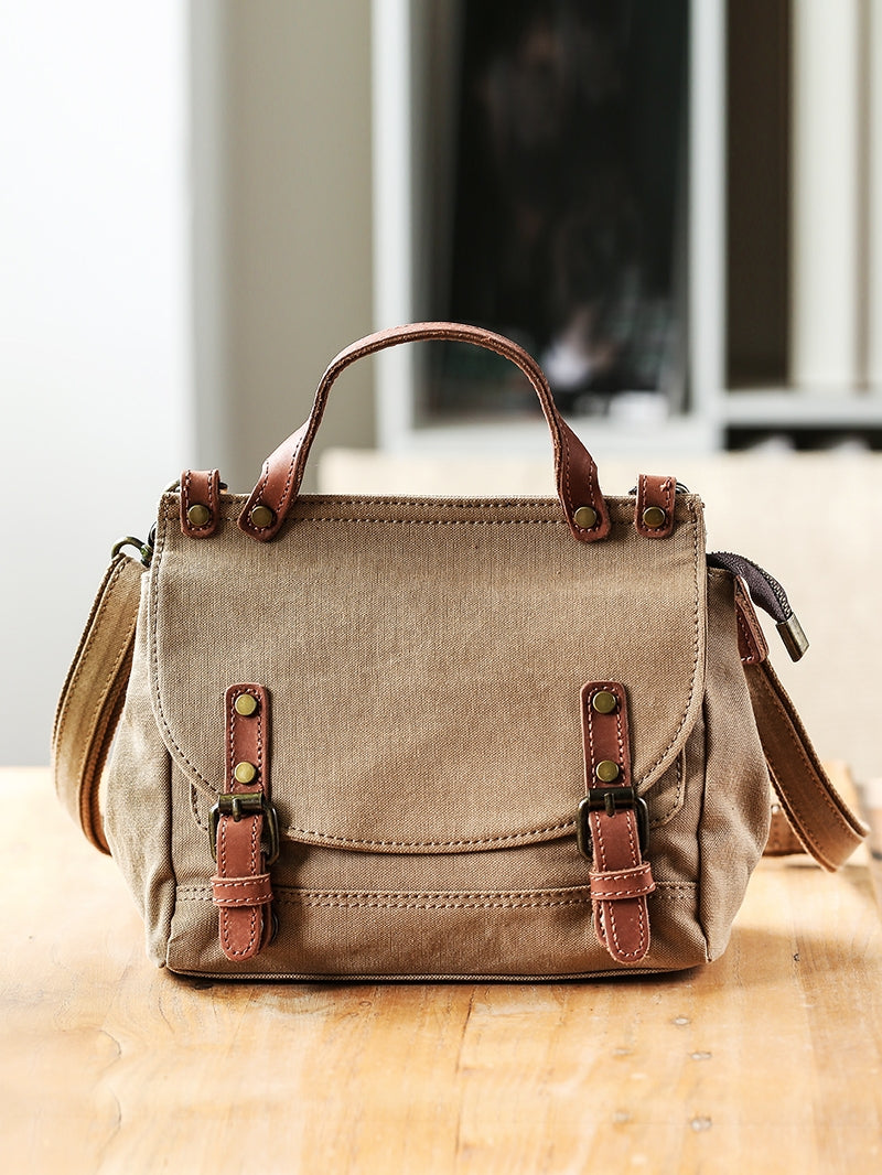 Li Ji | Original handmade genuine leather | Japanese で大気のgenderlessりBritish messenger bag No. 7183