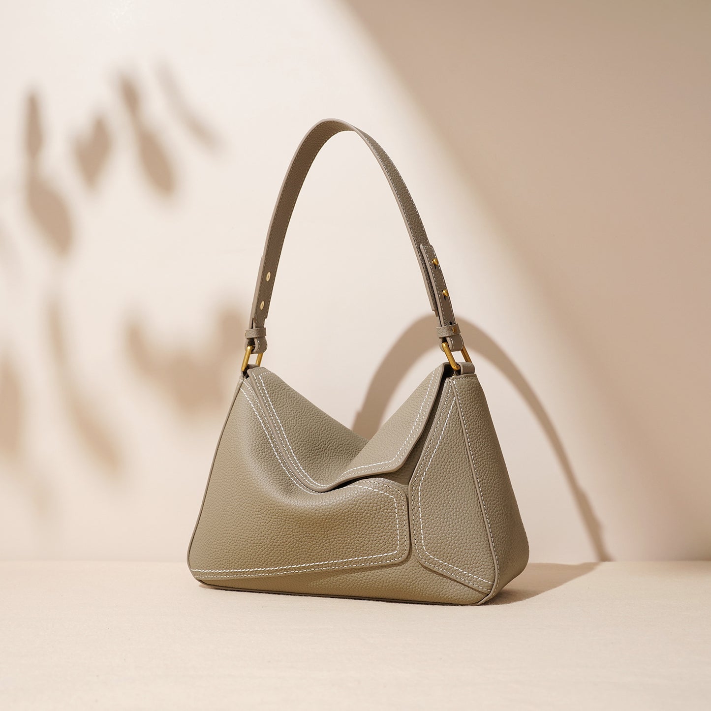 李記 | 原創手工真皮 | 歐美復古い手提包7432a號