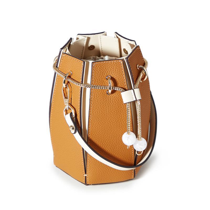 李記 | 原創手工真皮 | 高級精緻款~バッグ水桶手提包8-670號