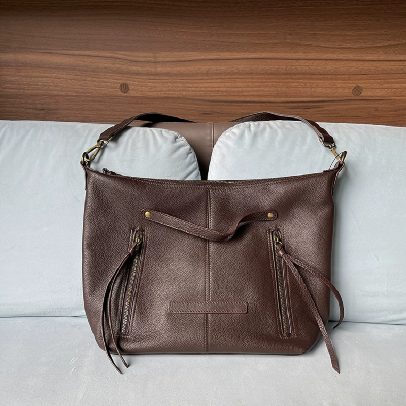 李記 | 原創手工真皮 | 実用の頭層牛皮手提包80315號