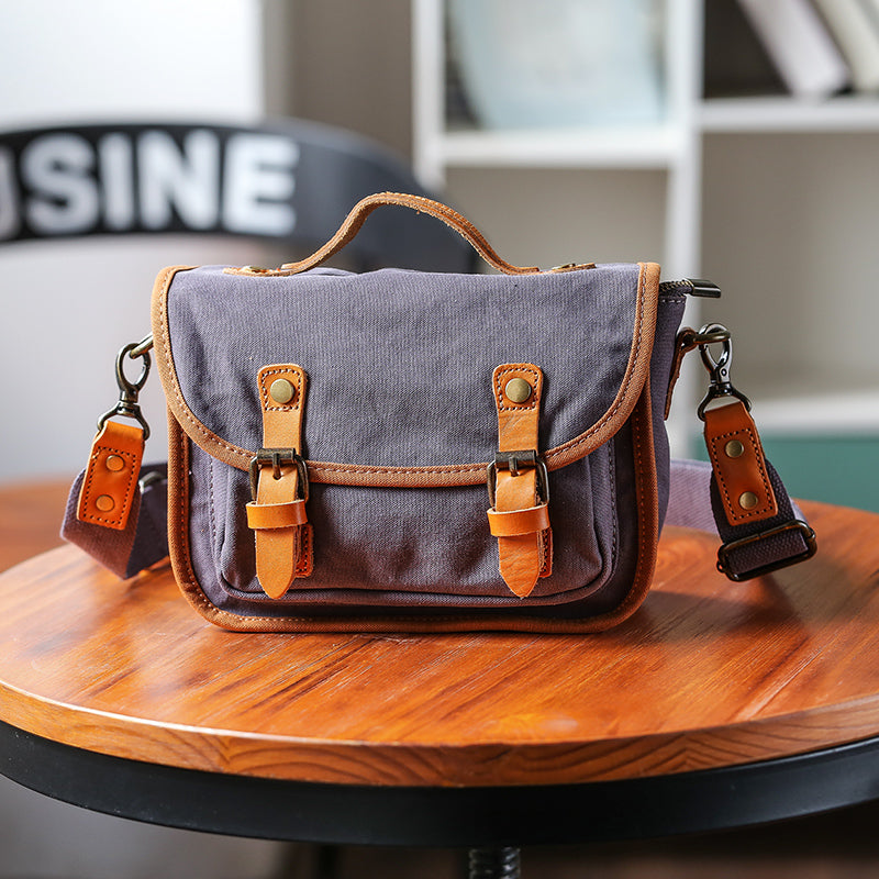 李記 | 原創手工真皮 | 日系の良い男女可背ら帆布包88101號