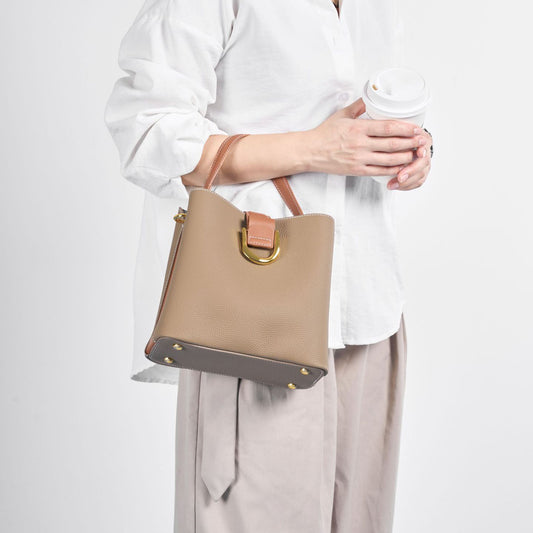 李記 | 原創手工真皮 | 立體輕盈の手提包8855號