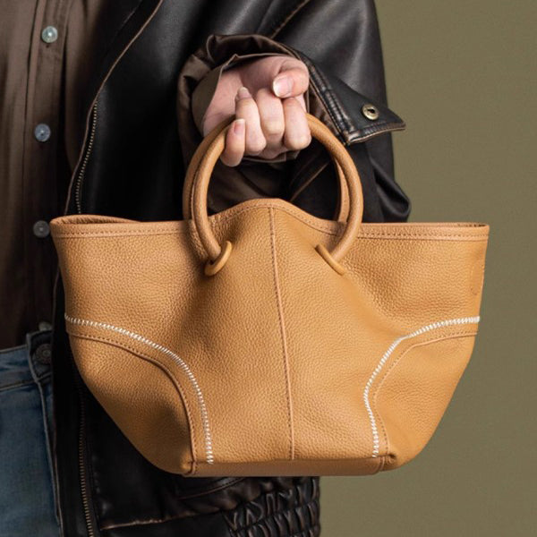 李記 | 原創手工真皮 | 軟皮慵懶風の斜唄包9277-D號