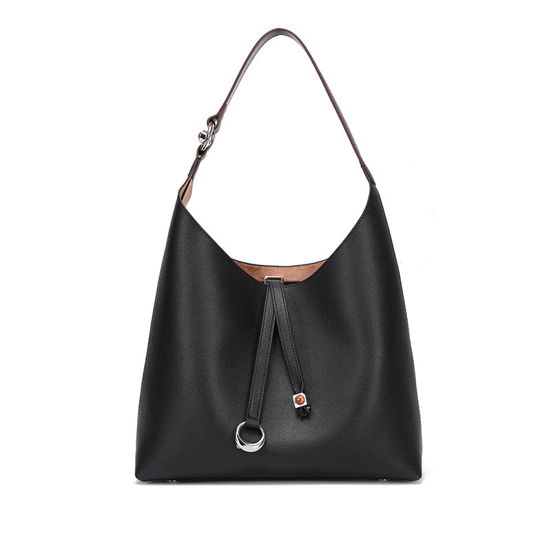 Li Ji | Original handmade leather | Soft, casual and textured tote bag No. 9821
