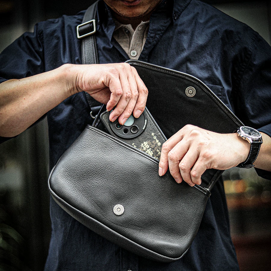 李記 | 原創手工真皮 | 【硬核视觉】小众背包A8292號