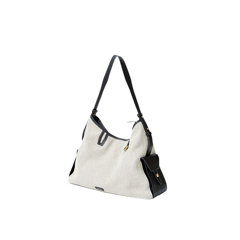 李記 | 原創手工真皮 | 犛牛絨漢麻い肩背腋下包B29501號