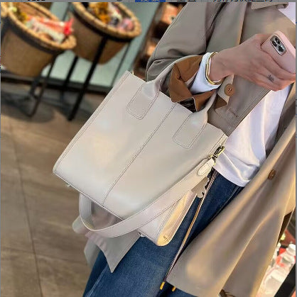 Li Ji | Original handmade genuine leather | Western-style and versatile daily handbag No. D9232