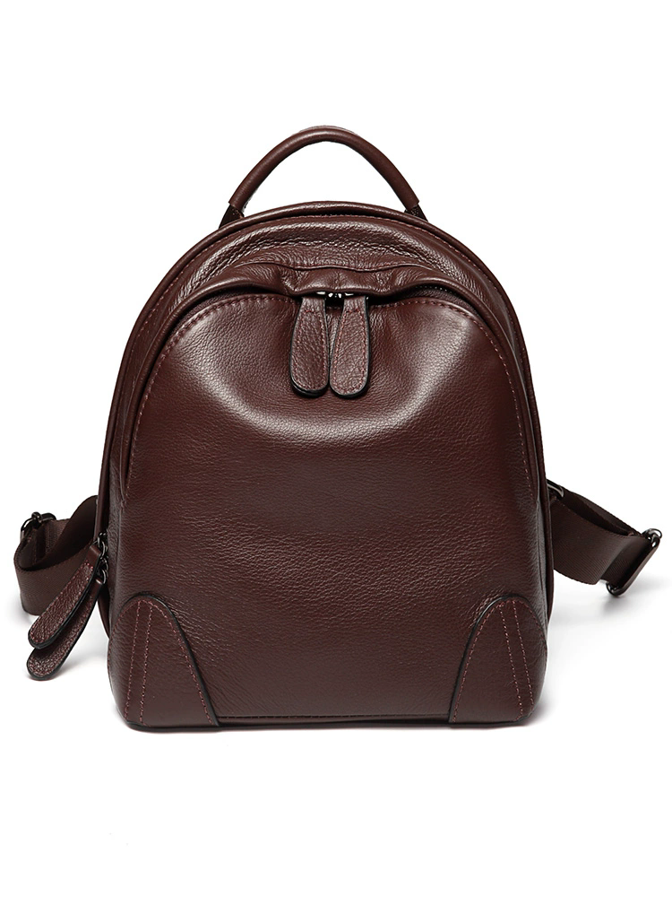 李記 | 原創手工真皮 | 小身材 大容量の輕便後背包H082號