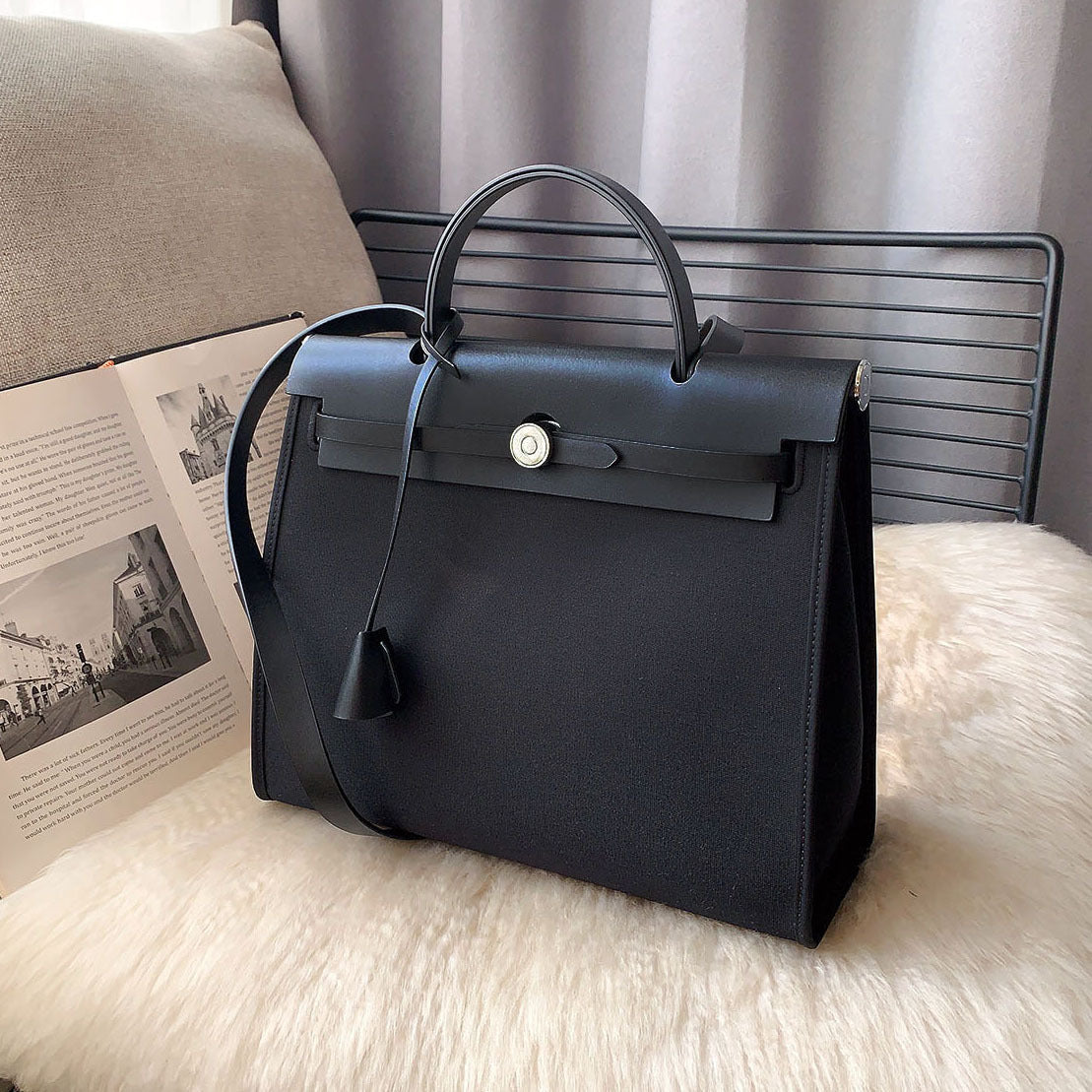 李記 | 原創手工真皮 | 鬆弛高質感の氣質通勤包H6601號