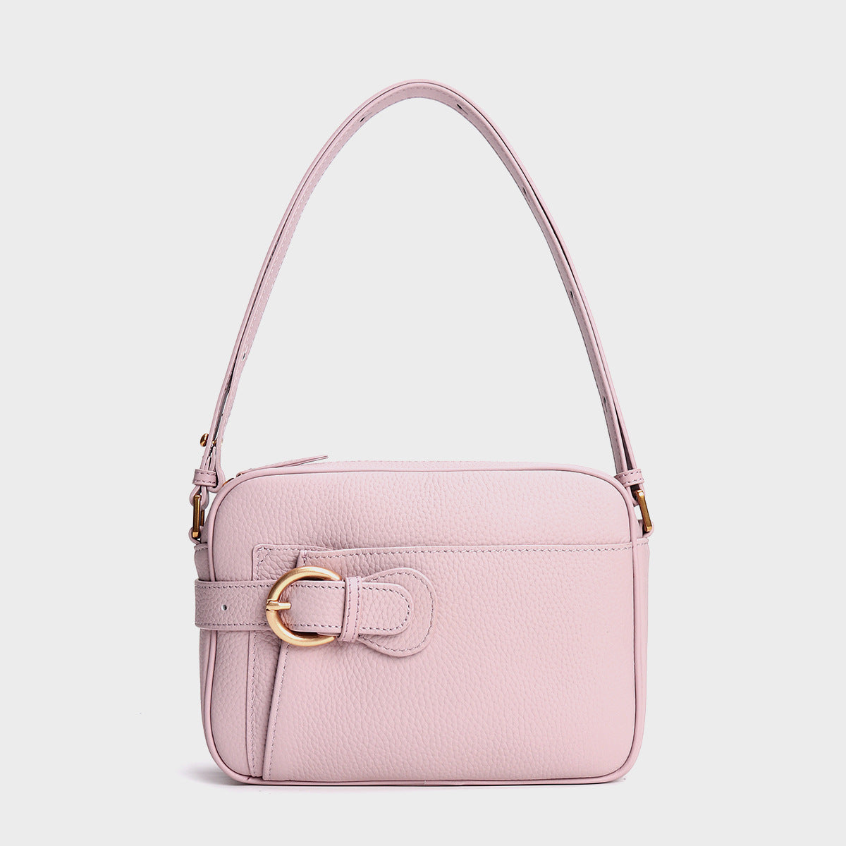 Li Ji | Original handmade leather | First-layer cow leather, simple, small square tofu bun No. L2466