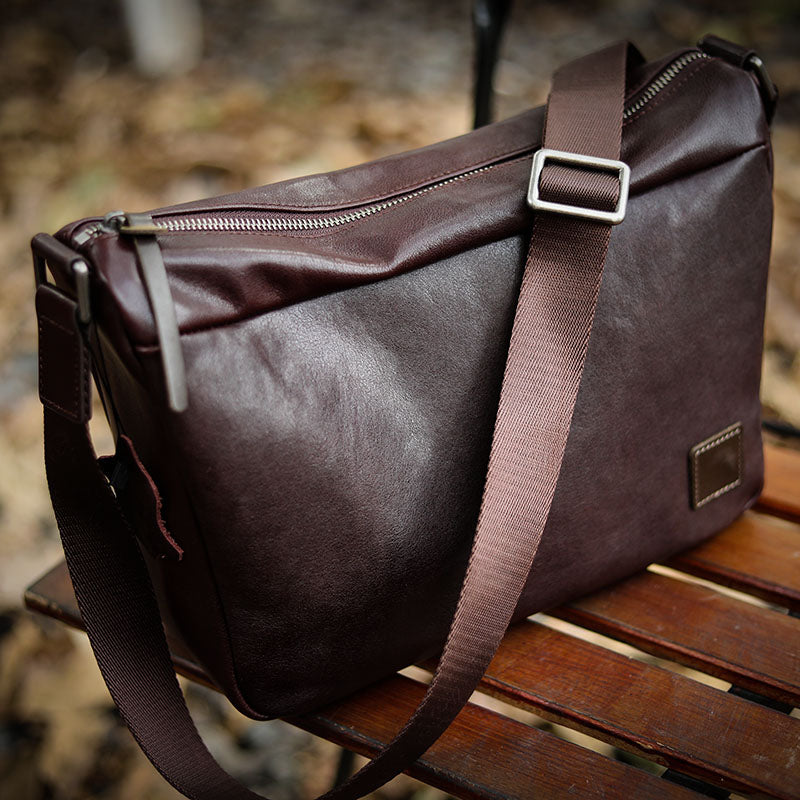 李記 | 原創手工真皮 | 枕頭型で簡約の通勤包LS8940號