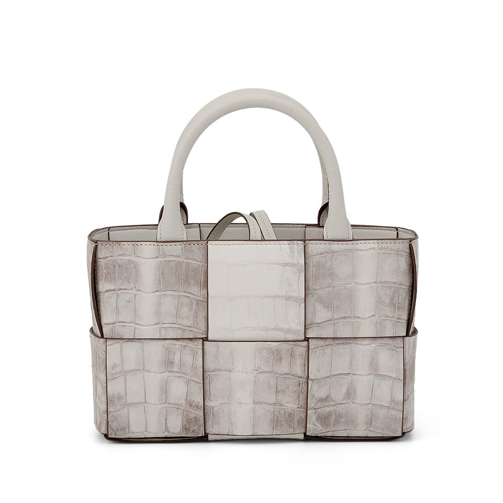 李記 | 原創手工真皮 | 高品質 無性別~鱷魚皮手提包3411z號