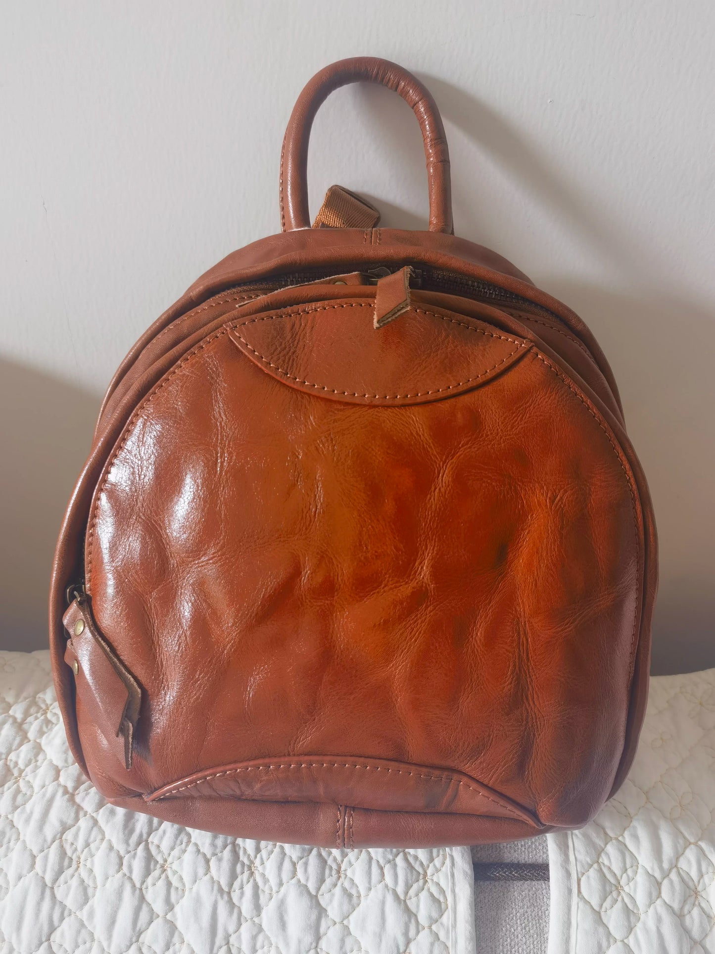 李記 | 原創手工真皮 | 柔軟性好の後背包L9306號