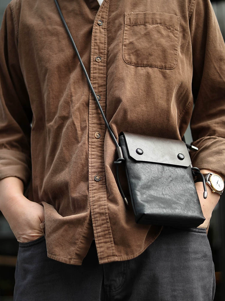 李記 | 原創手工真皮 | 微潮設計風x都市隨行小包LS8234號