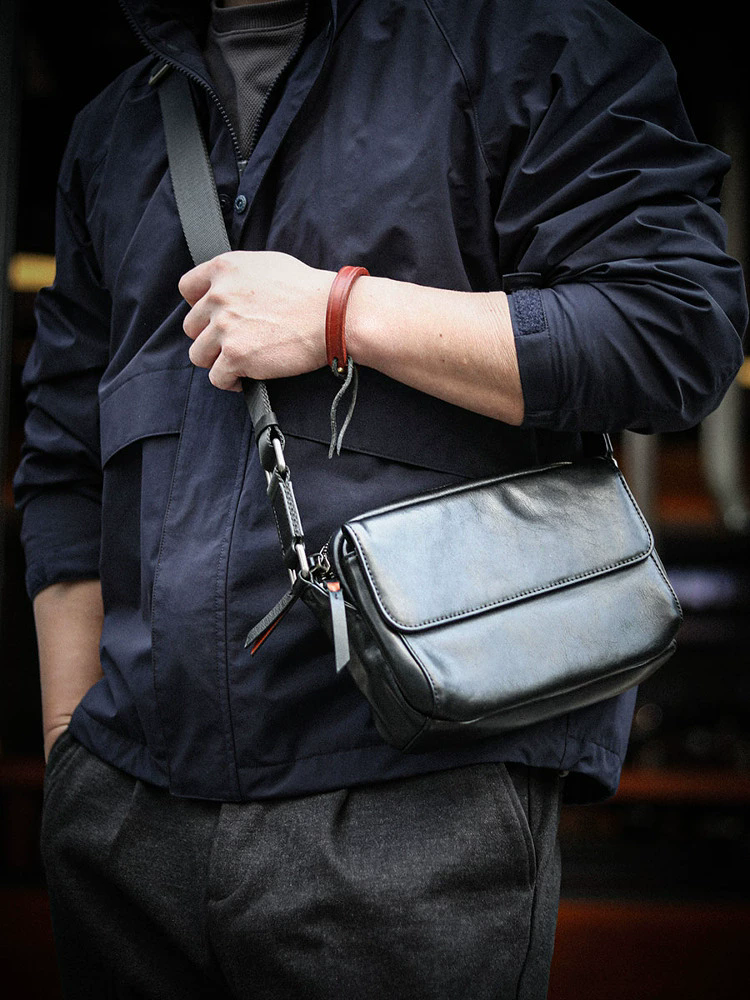 李記 | 原創手工真皮 | 無界搭配~隨身肩唄包ls8277號