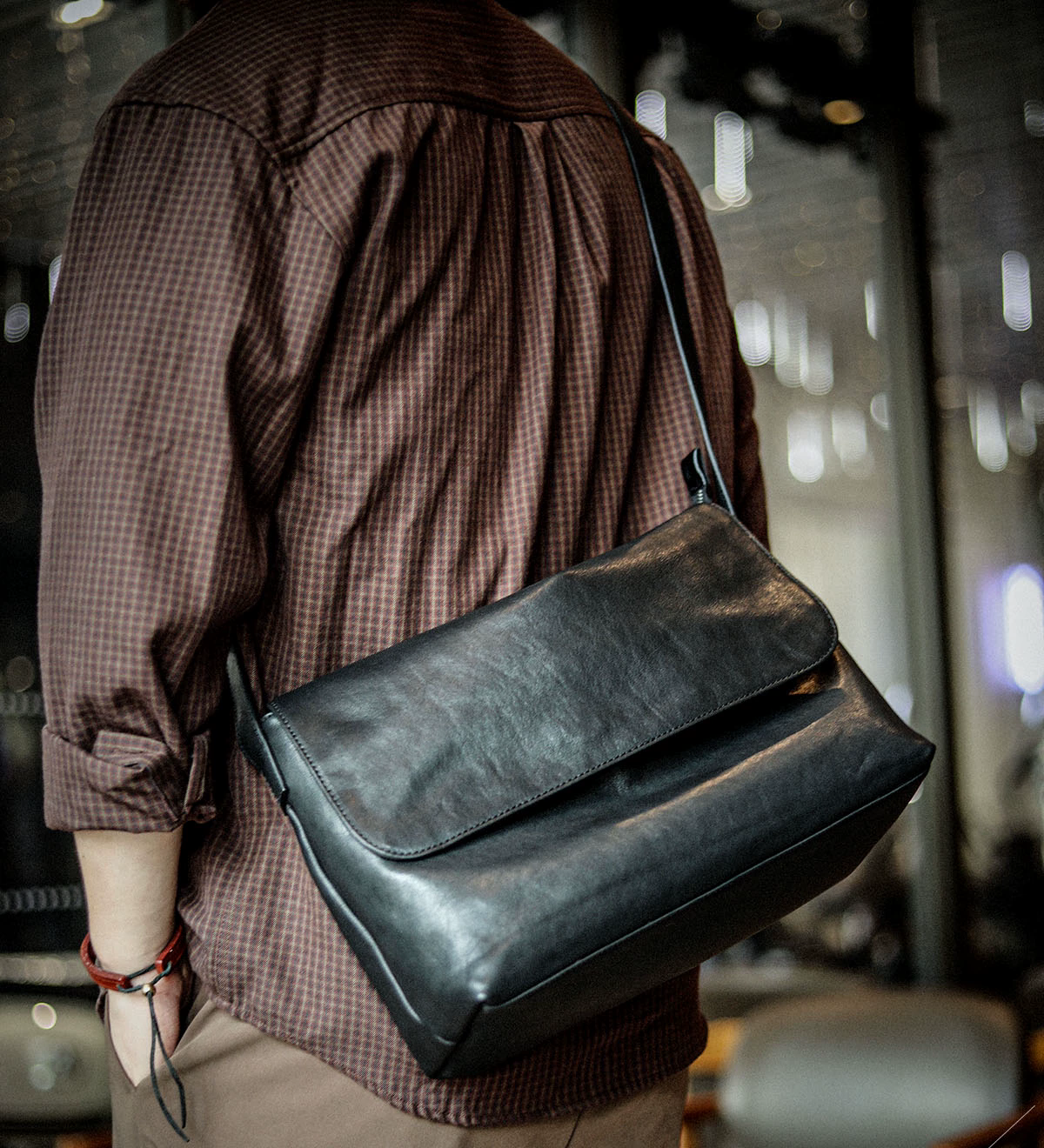 李記 | 原創手工真皮 | 輕奢用料重本打造の斜唄包ls8306號