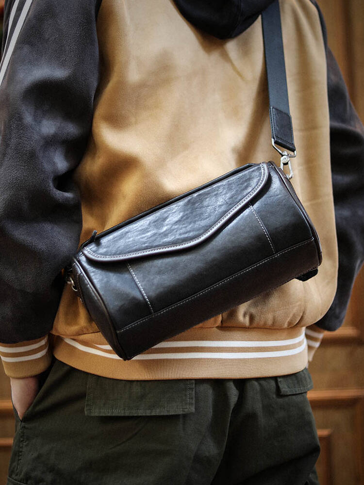 李記 | 原創手工真皮 | 怎麼背都很帥の斜唄包LS8964號