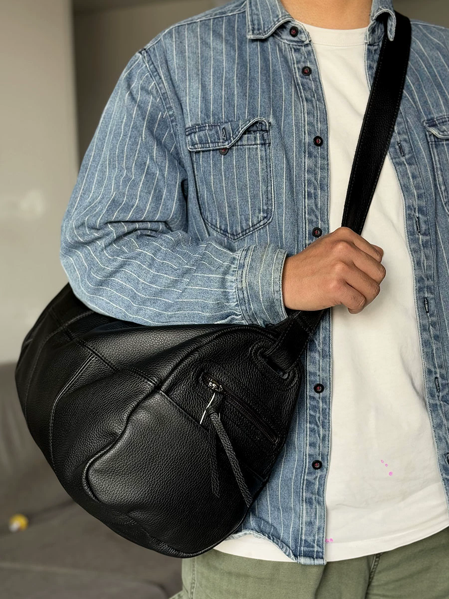 李記 | 原創手工真皮 | 健身差旅大容量包m291號