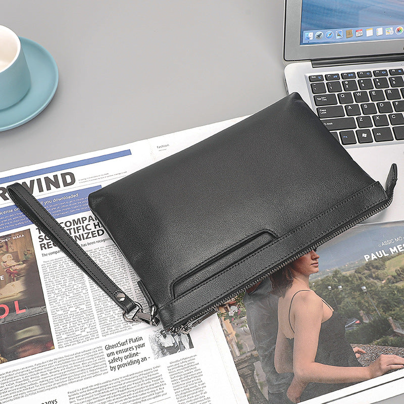Li Kee Leather Goods | Rifeng Full Grain Flexible Cowhide Envelope Bag No. Q8890