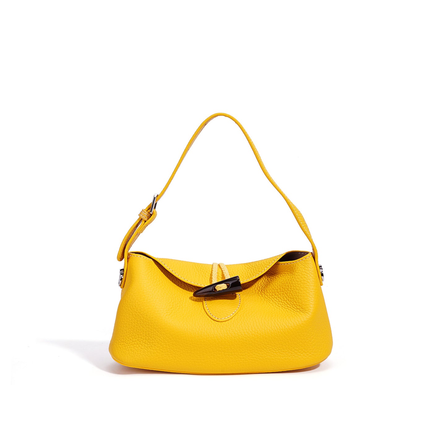 李記 | 原創手工真皮 | 好看又百搭の荔枝紋腋下包w3412號