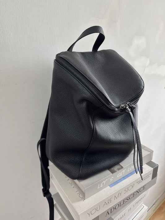 李記 | 原創手工真皮 | 頭層togo紋バ軟糯輕便後背包b309號