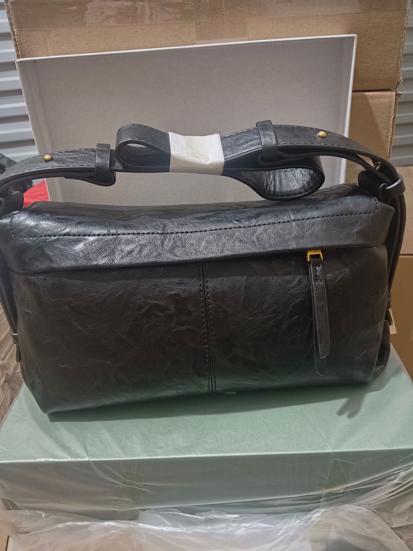 李記 | 原創手工真皮 | 本革の質感が満点な枕頭包BA55號