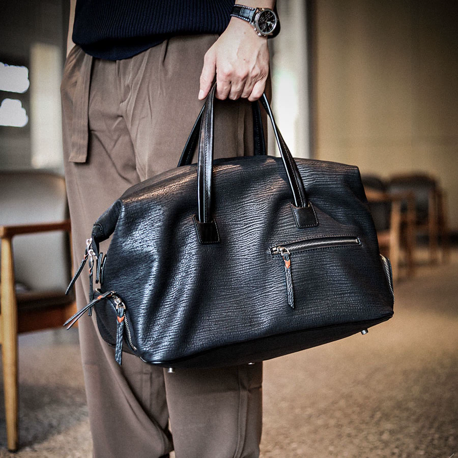 李記 | 原創手工真皮 | 高階【鬆弛垂感】差旅包ls452號