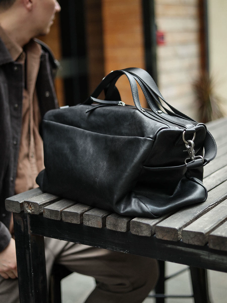 李記 | 原創手工真皮 | 現代休閒&通勤手提包ls8261號