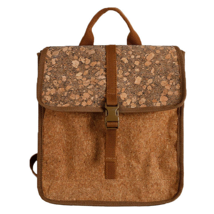 Li Ji | Original handmade genuine leather | Cork environmentally friendly travel backpack No. M1582