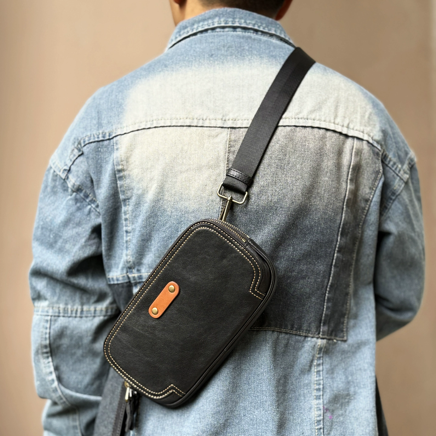 李記 | 原創手工真皮 | 多機能グ 高級感の手機包m173號