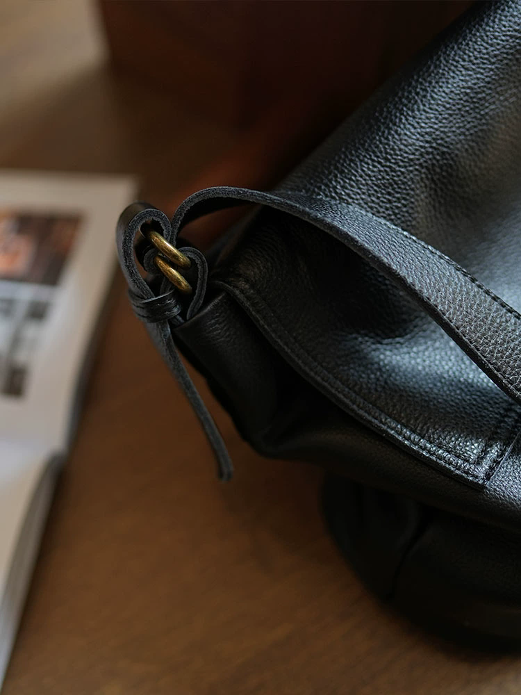 李記 | 原創手工真皮 | 簡約慵懶風~軟牛皮通勤包ms259號