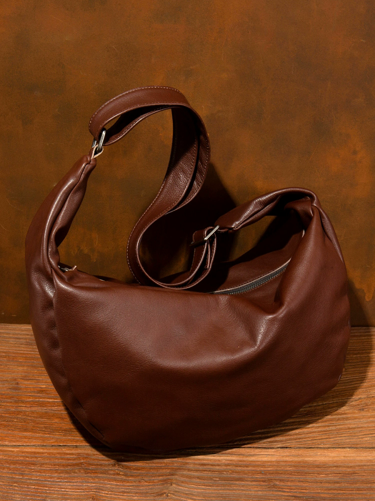 李記 | 原創手工真皮 | 円弧の形が優美バ餃子包ms2980號