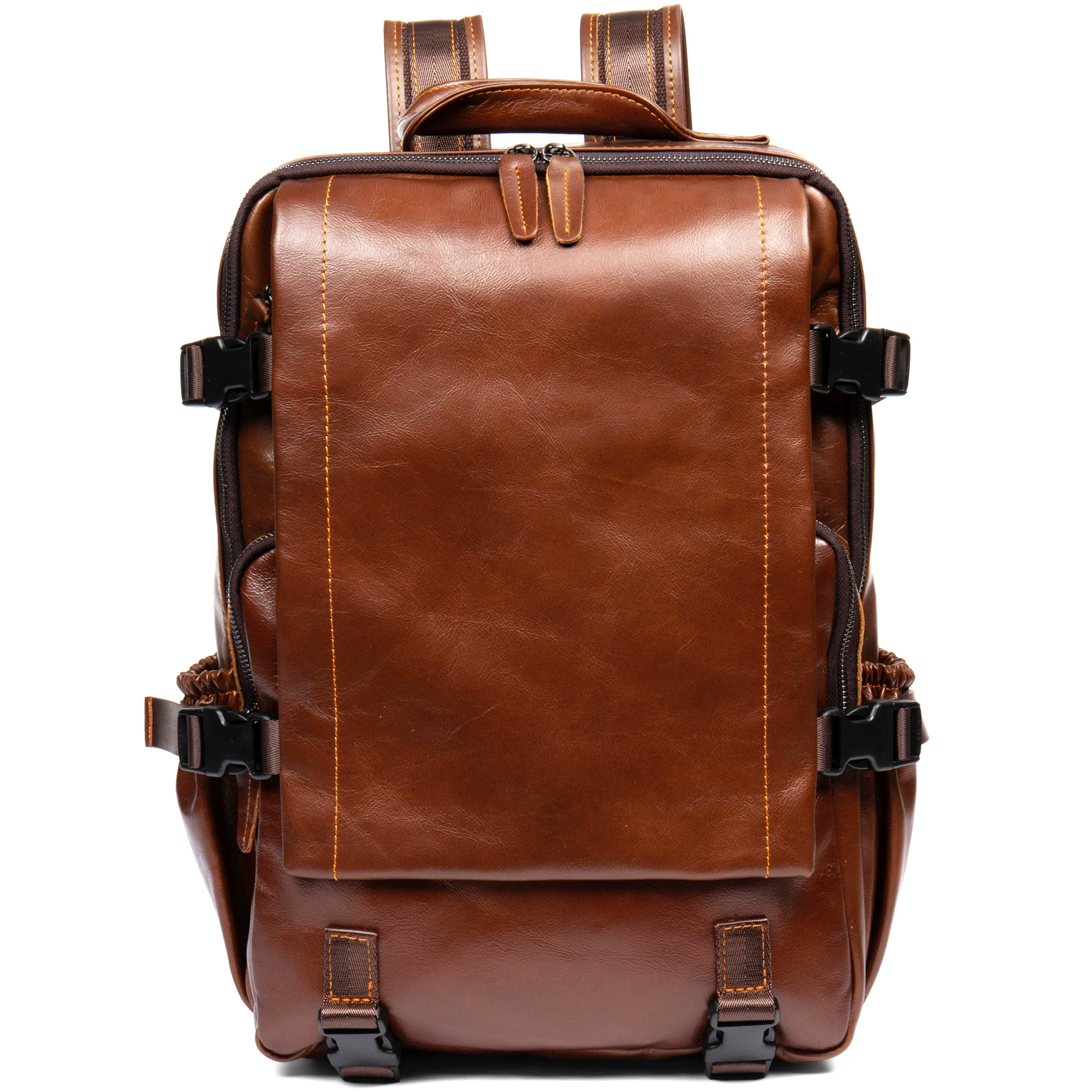 李記 | 原創手工真皮 | ド層牛革シ多機能で差旅後背包ms438號