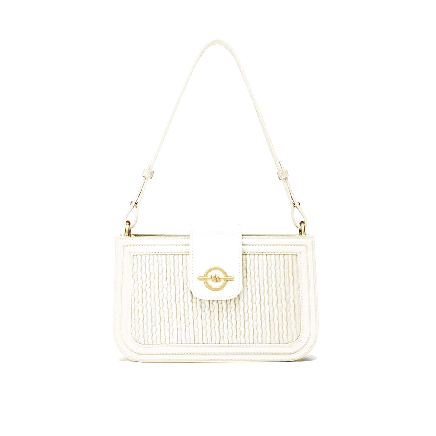 李記 | 原創手工真皮 | 簡約純色の線條で手提包mw0807號