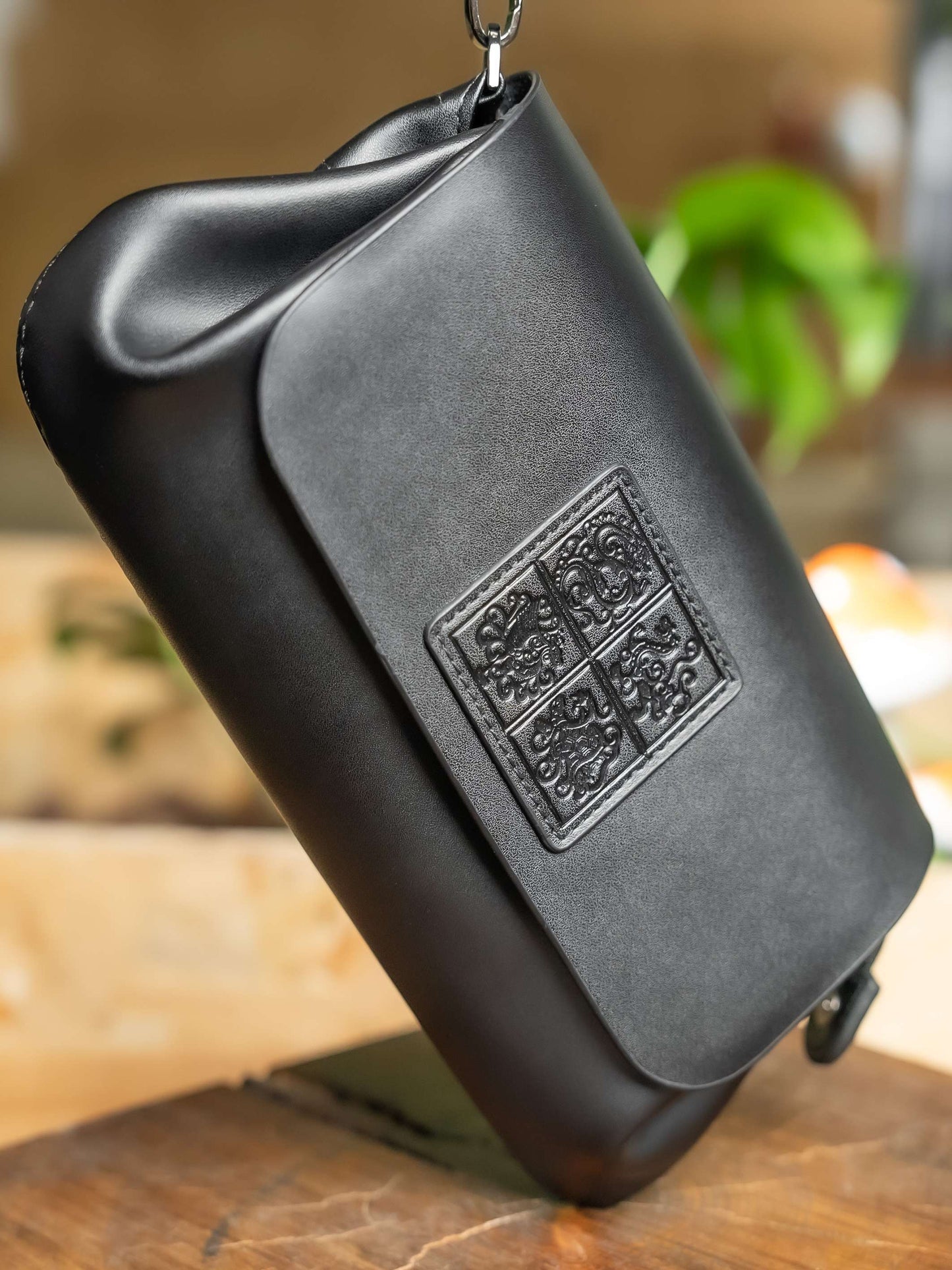 李記 | 原創手工真皮 | 多機能の圖騰商務手拿包OL3433號